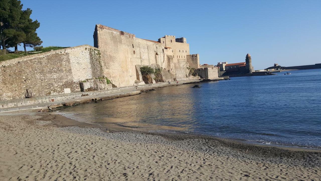 4Sap7 Appartement Avec Belle Terrasse Collioure Kamer foto