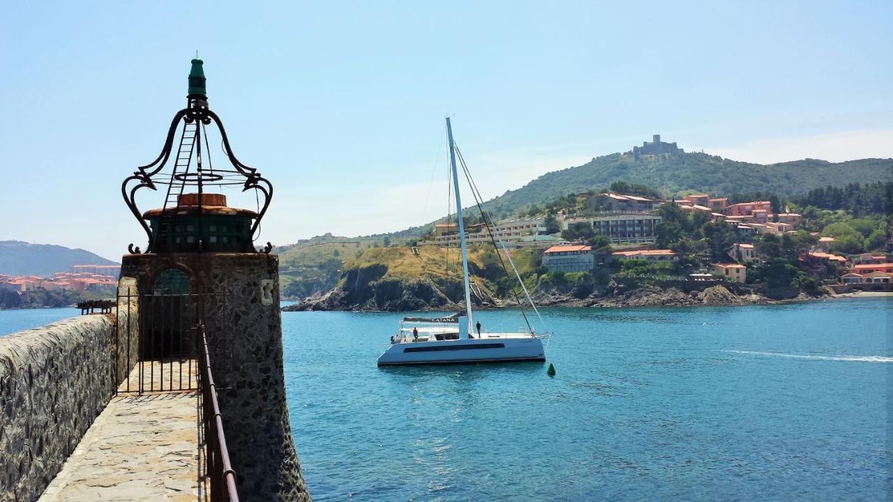 4Sap7 Appartement Avec Belle Terrasse Collioure Kamer foto