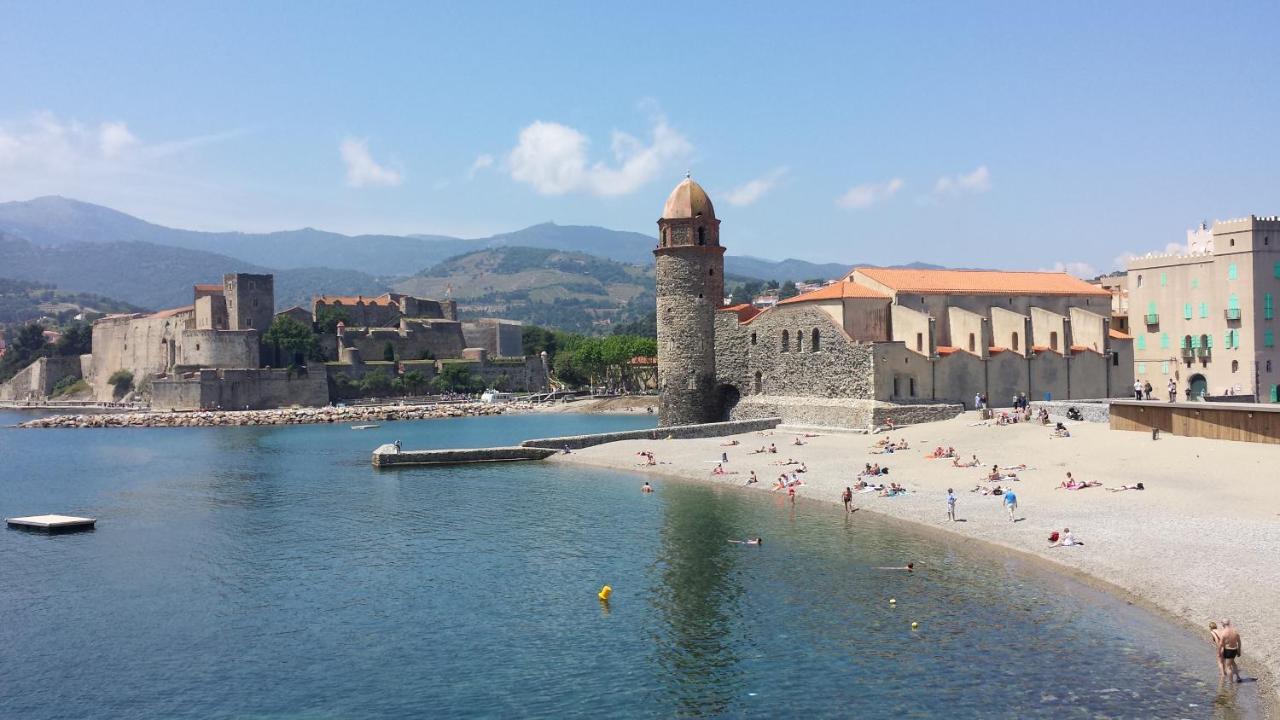 4Sap7 Appartement Avec Belle Terrasse Collioure Kamer foto